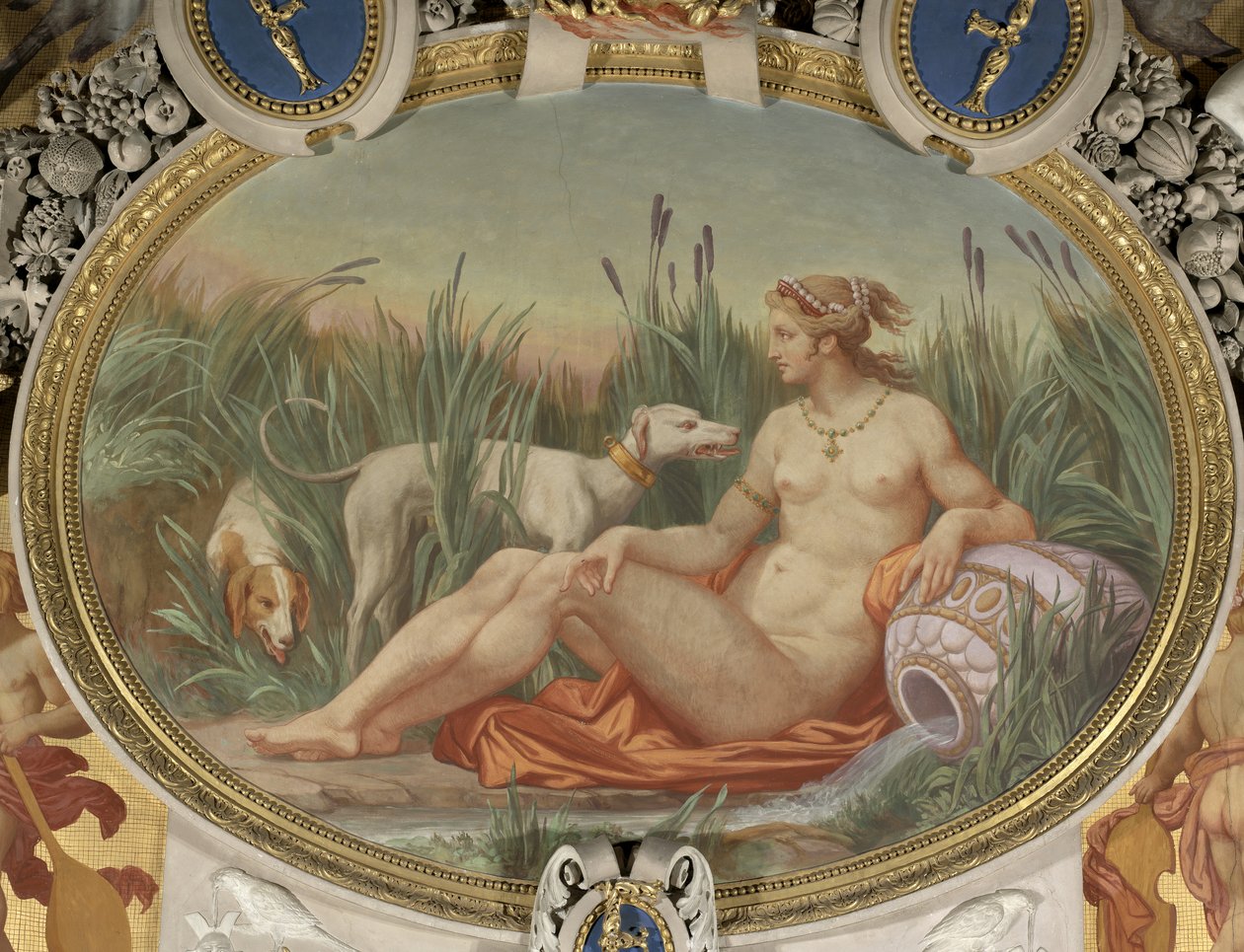 La nymphe de Fontainebleau - Jean Alaux