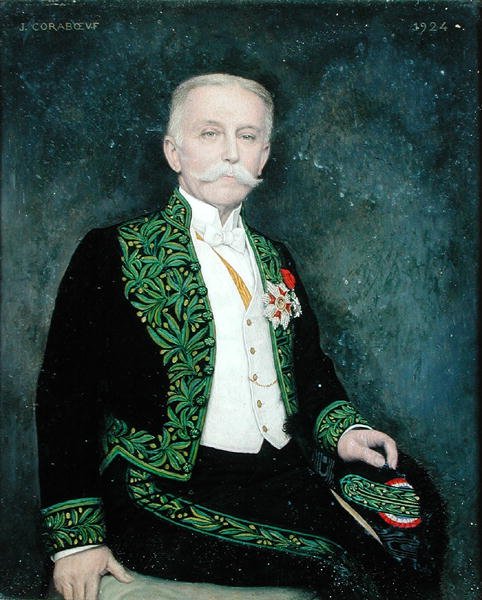 Portrait de René Bazin (1853-1932) 1924 - Jean Alexandre Coraboeuf