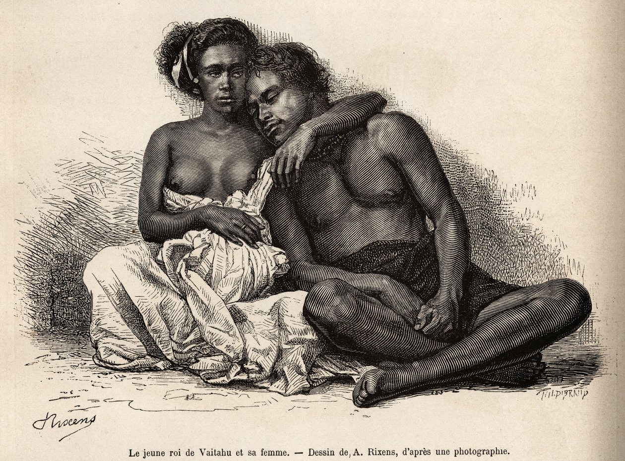 Le jeune roi de Vaitatu, sur l