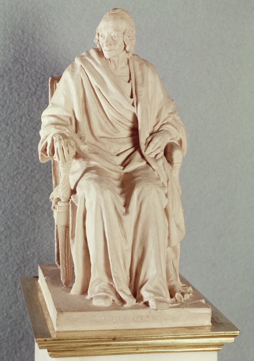 François Marie Arouet Voltaire (1694-1778) 1778 - Jean Antoine Houdon