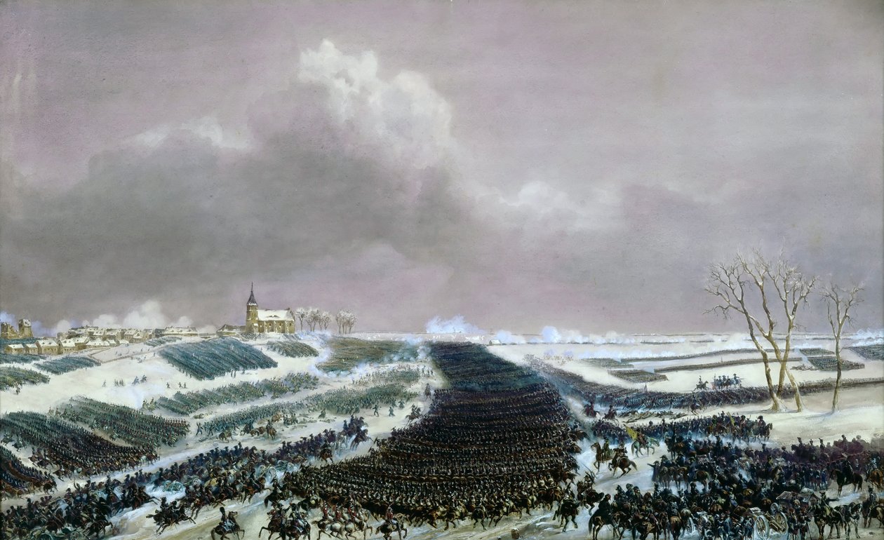 La bataille de Preussisch-Eylau le 8 février 1807 - Jean Antoine Simeon Fort