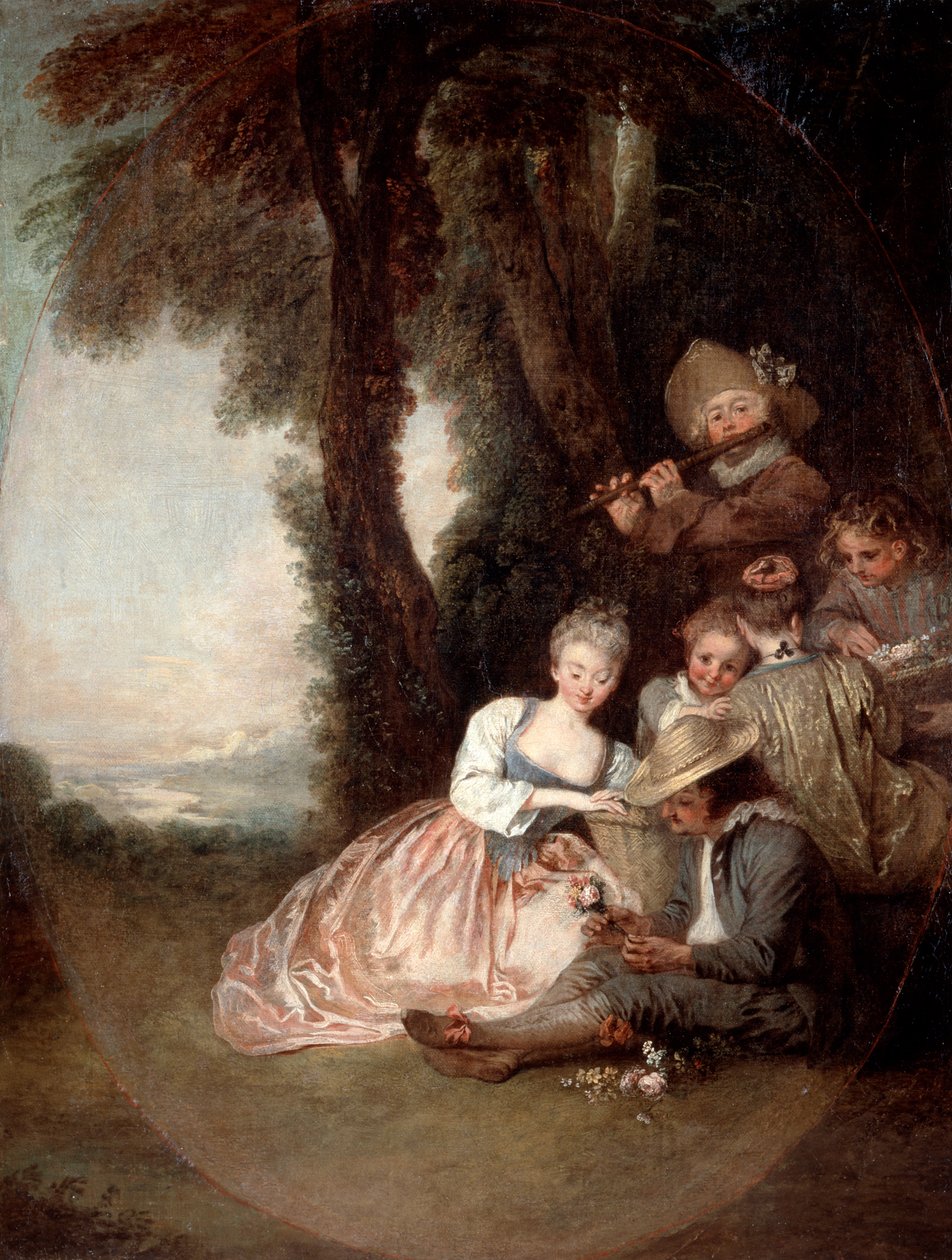 Concert champêtre, 1715 - Jean Antoine Watteau