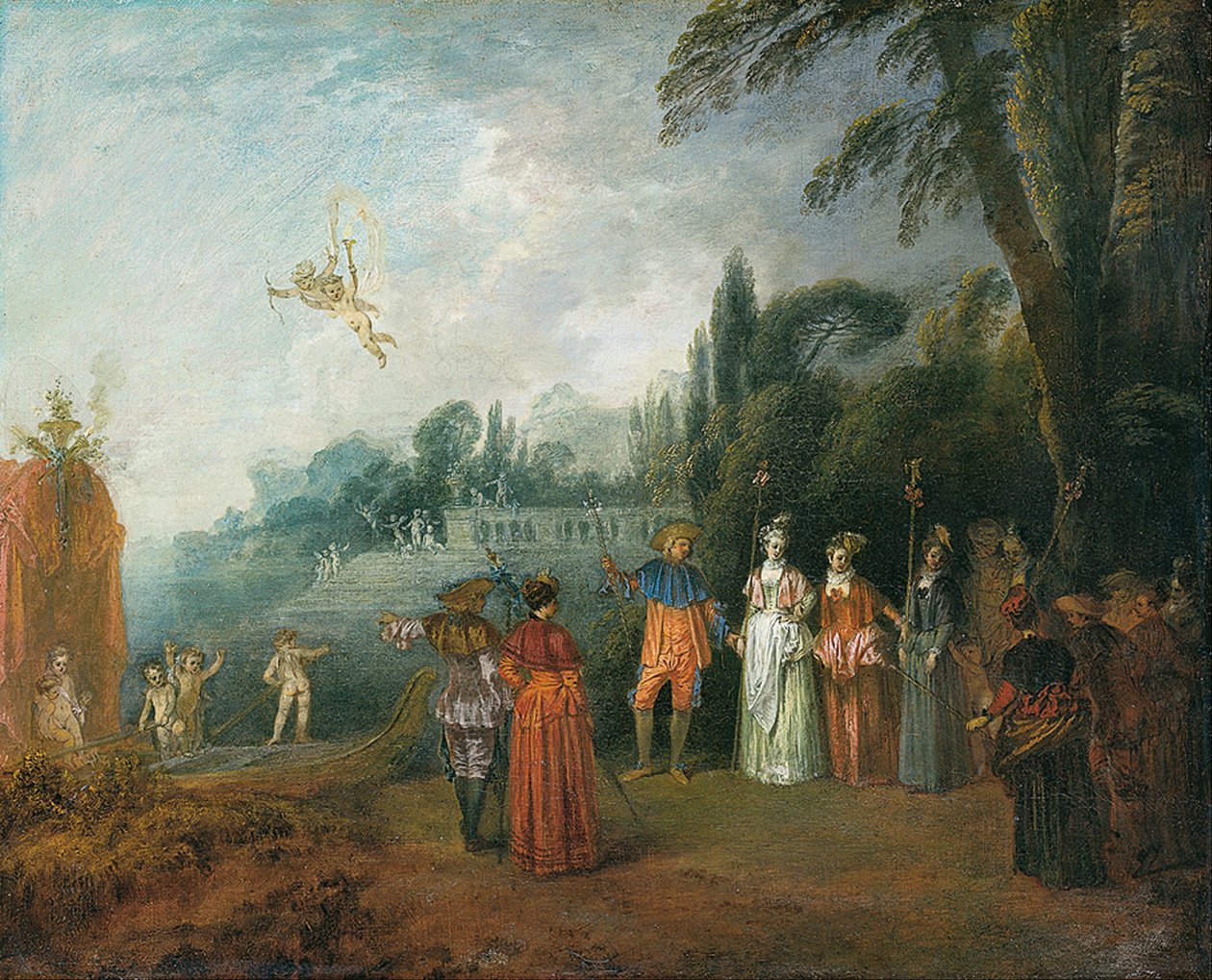 Embarquement pour Cythère - Jean Antoine Watteau