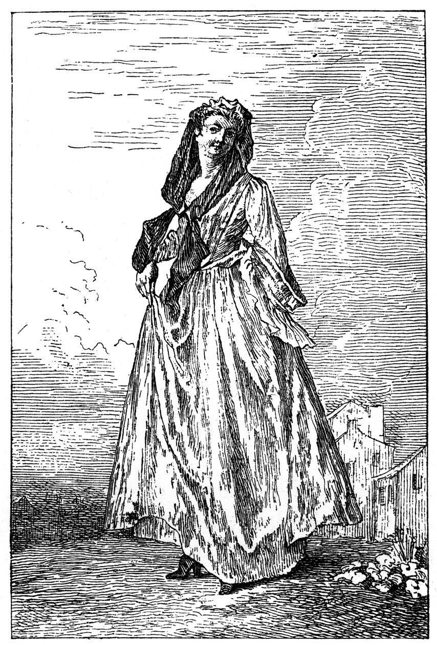 Costume français, 1885 - Jean Antoine Watteau