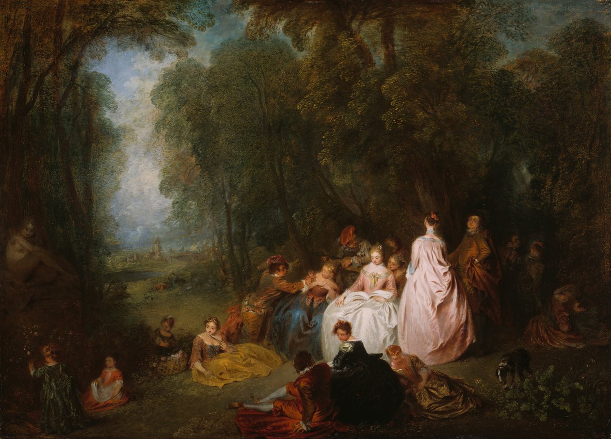 Fête champêtre - Jean Antoine Watteau