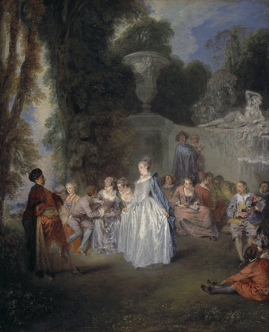 Fêtes Venitiennes - Jean Antoine Watteau