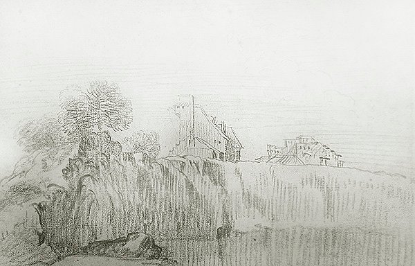 Maison au bord d