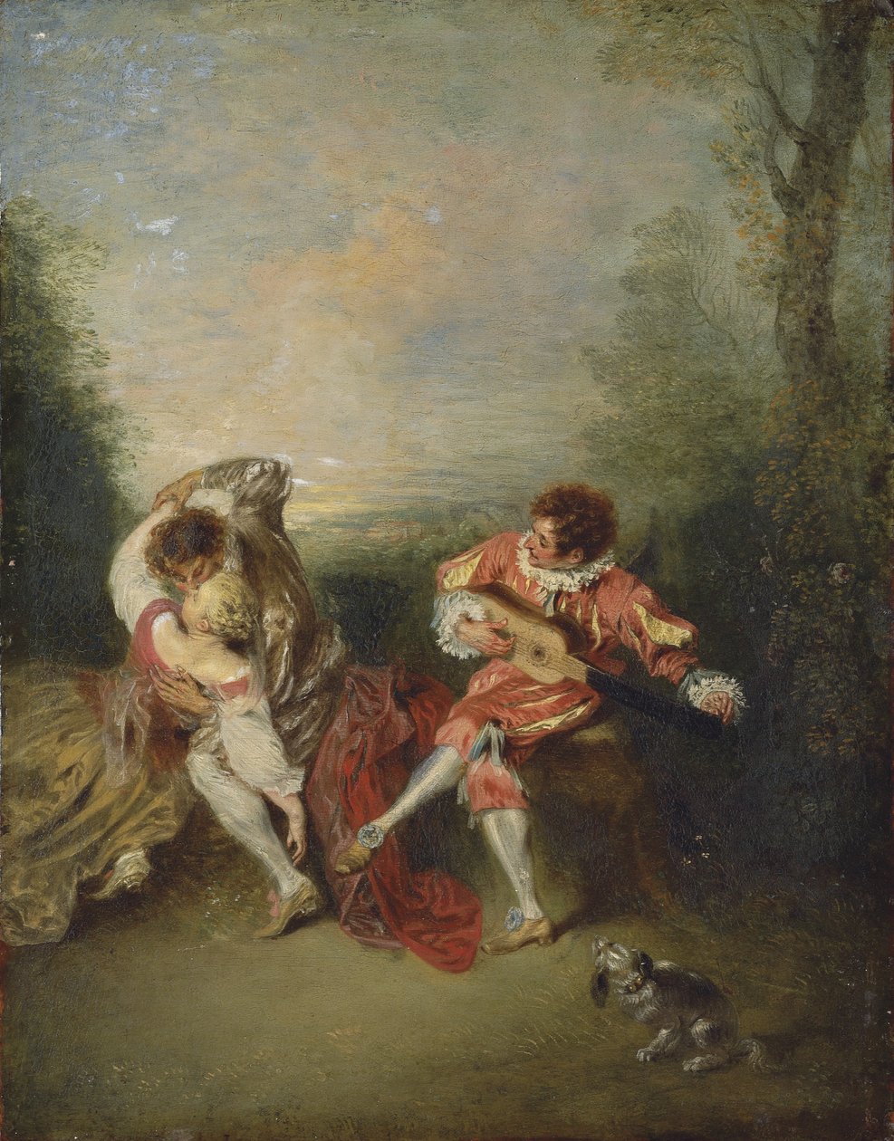 La Surprise - Jean Antoine Watteau
