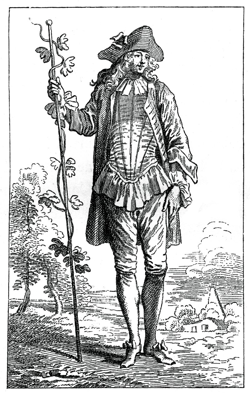 Costume de Paysan - Jean Antoine Watteau