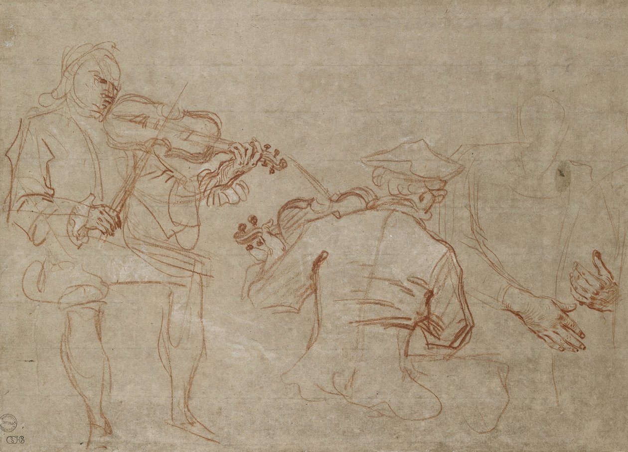 Étude de deux violonistes et d