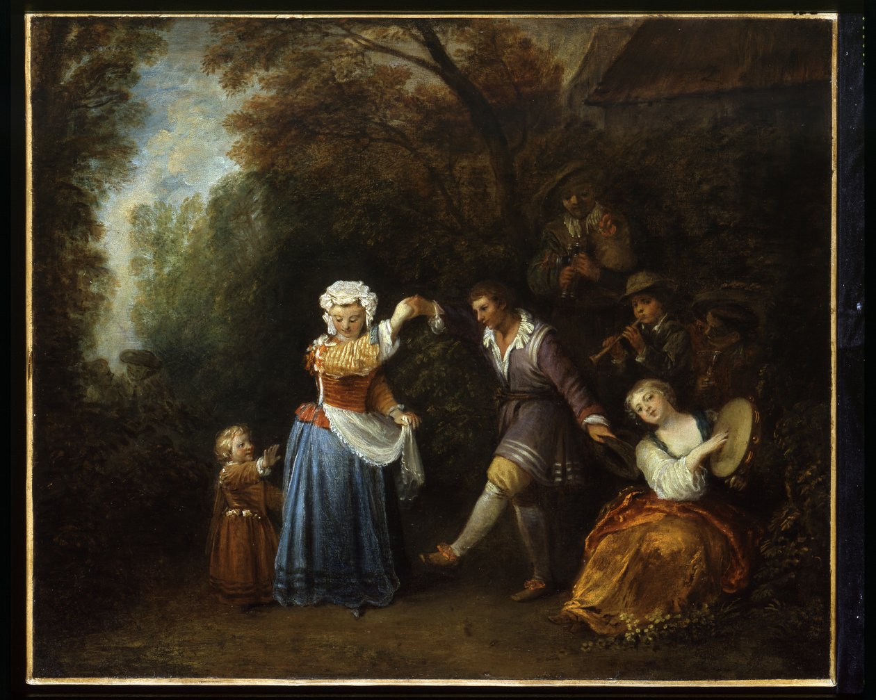 La danse champêtre - Jean Antoine Watteau