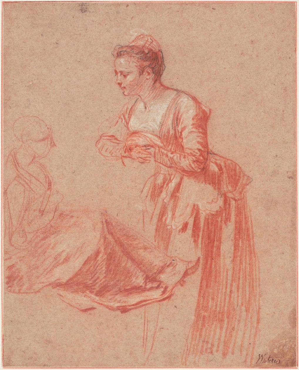 Deux études de figures d