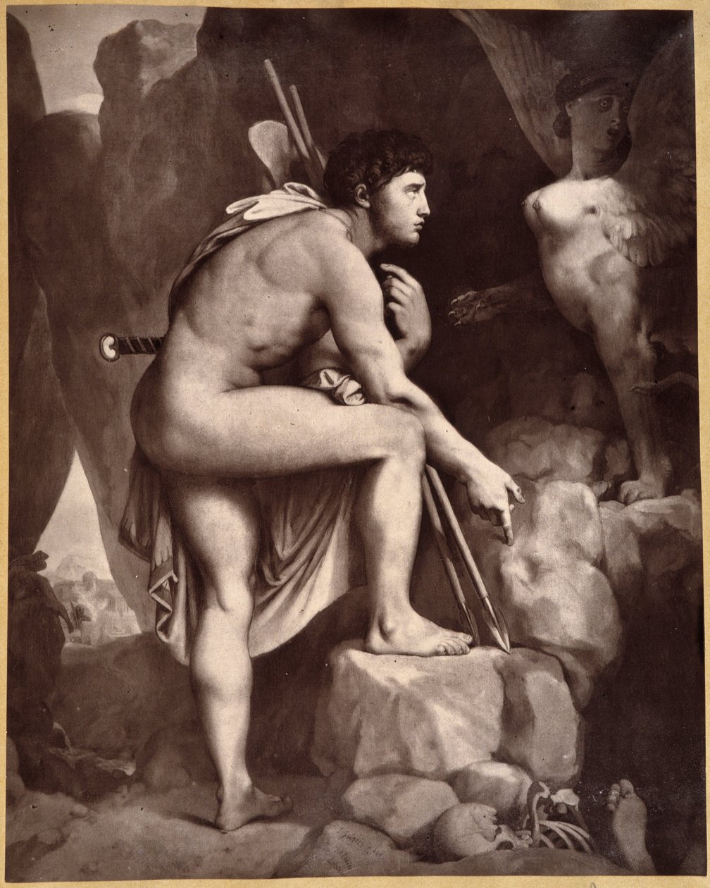 Œdipe avec le Sphinx d