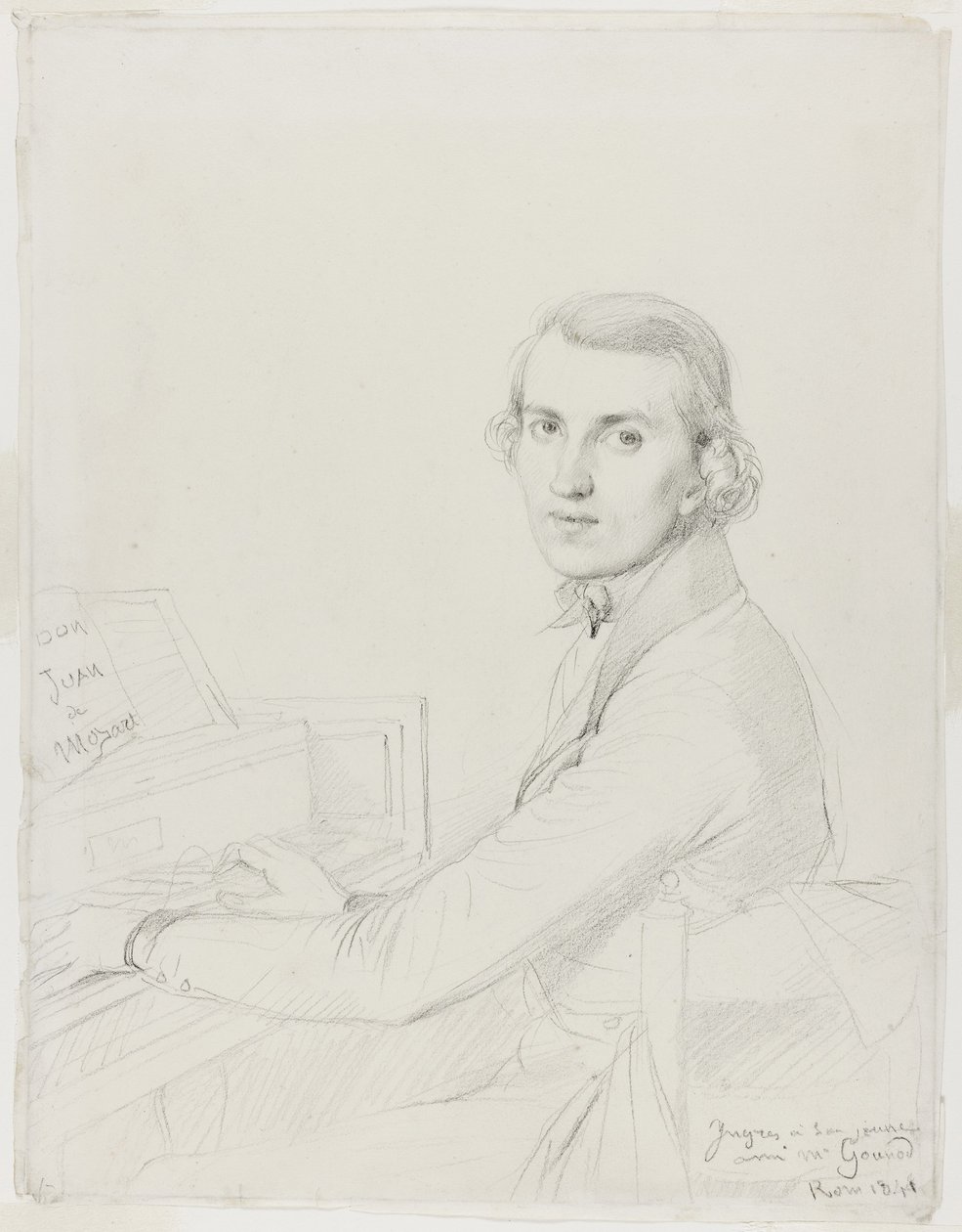 Charles Gounod, 1841 - Jean Auguste Dominique Ingres