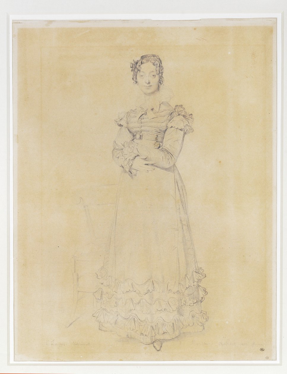 Françoise Leblanc, épouse de Jacques-Louis, secrétaire d