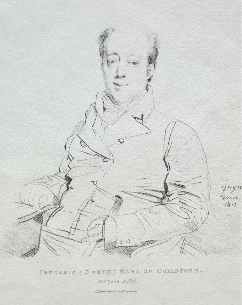 Frédéric 5e comte de Guilford - Jean Auguste Dominique Ingres