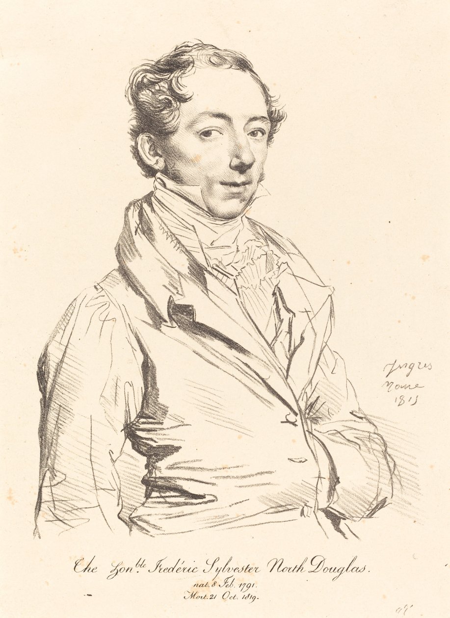 Frederic Sylvester Douglas - Jean Auguste Dominique Ingres