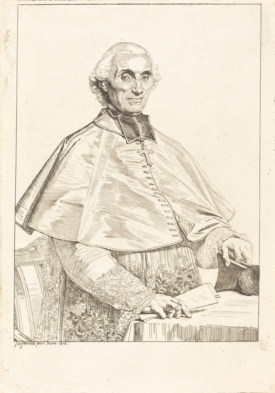 Gabriel Cortois de Pressigny - Jean Auguste Dominique Ingres