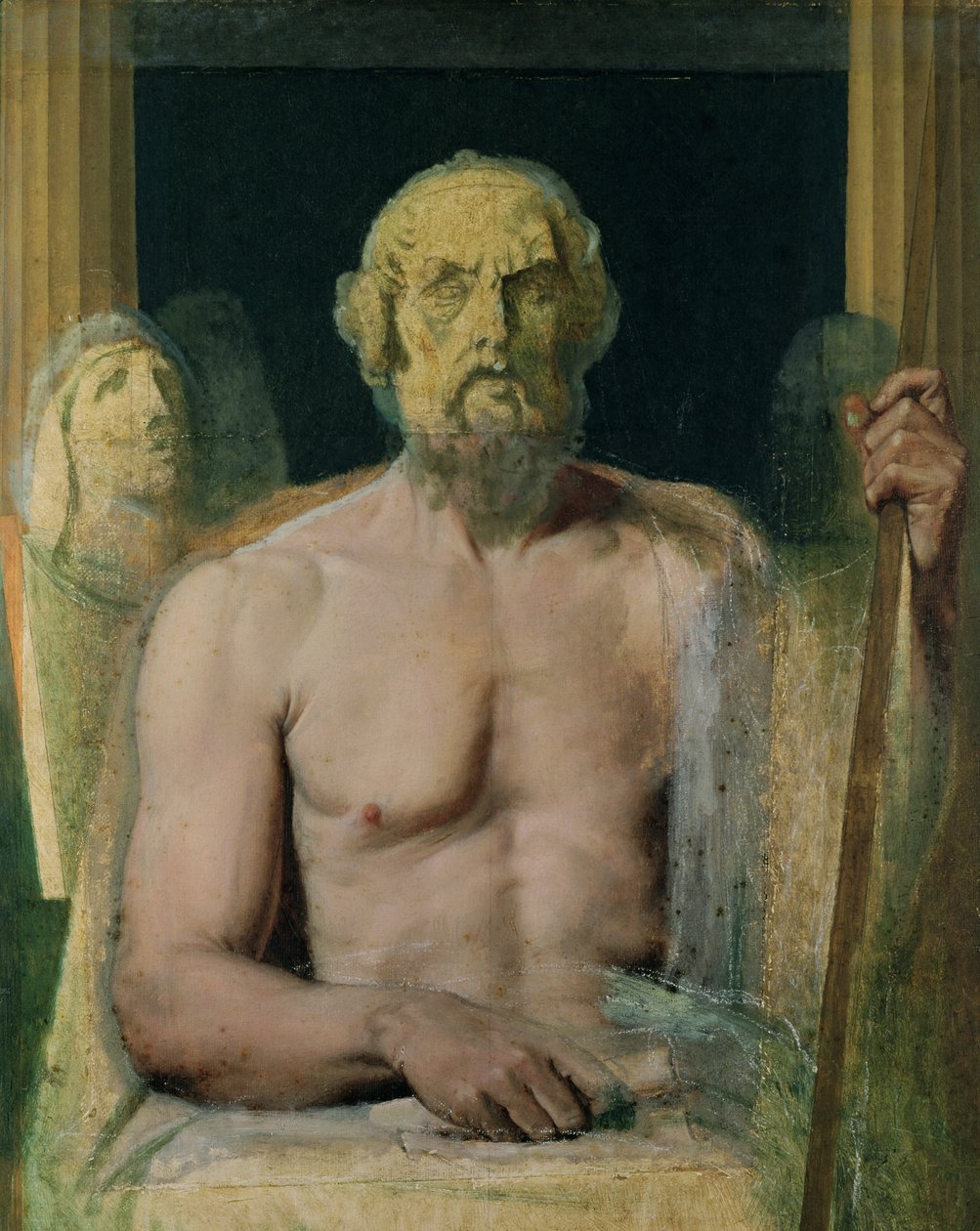 Homère, étude pour L