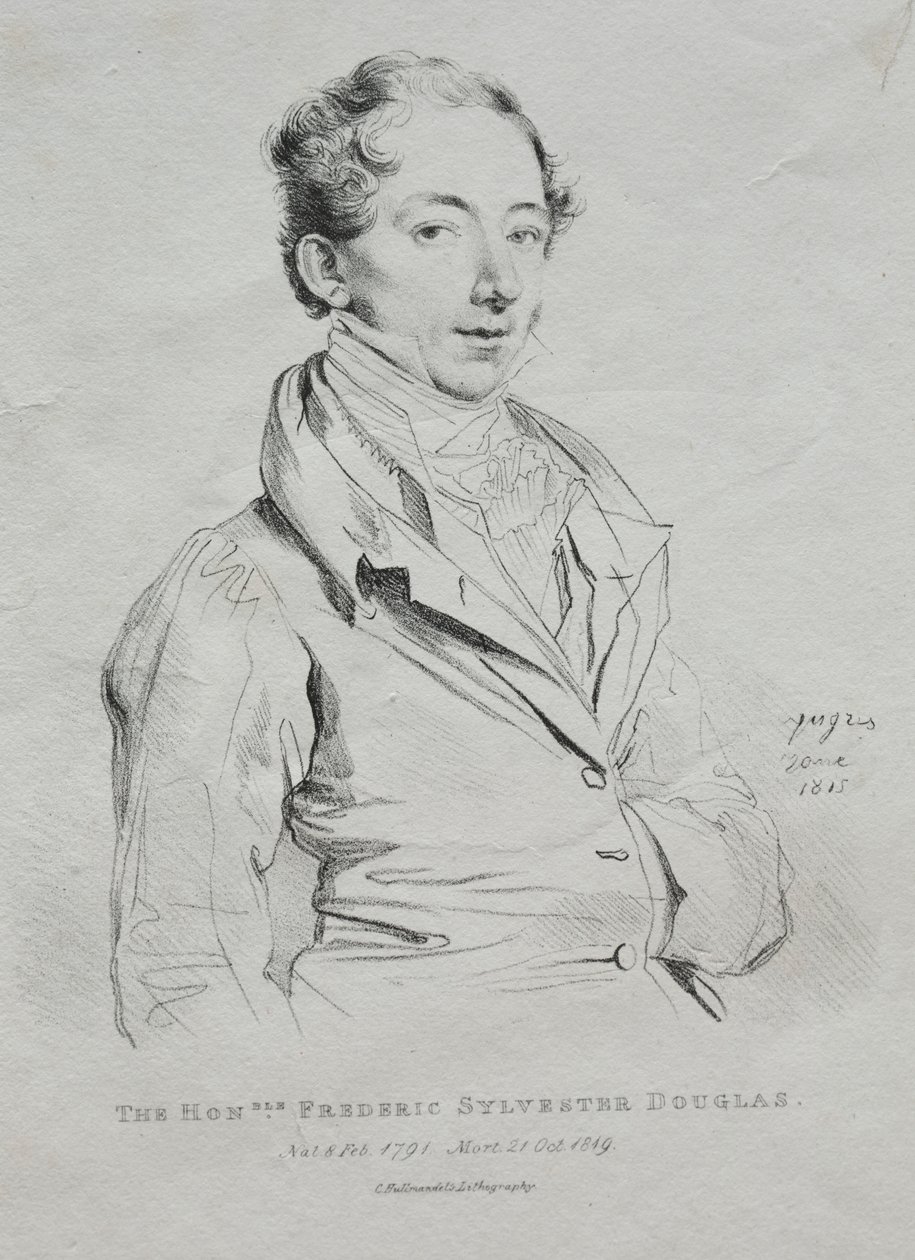 Honorable Frederic Sylvester Douglas, 1815 - Jean Auguste Dominique Ingres