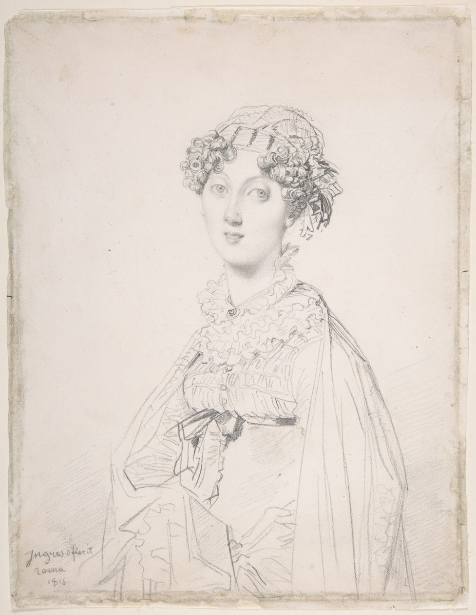 Lady Mary Cavendish-Bentinck (?-1843) - Jean Auguste Dominique Ingres