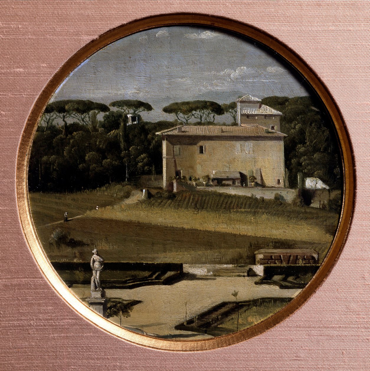 Le Casino Raphael à Rome - Jean Auguste Dominique Ingres