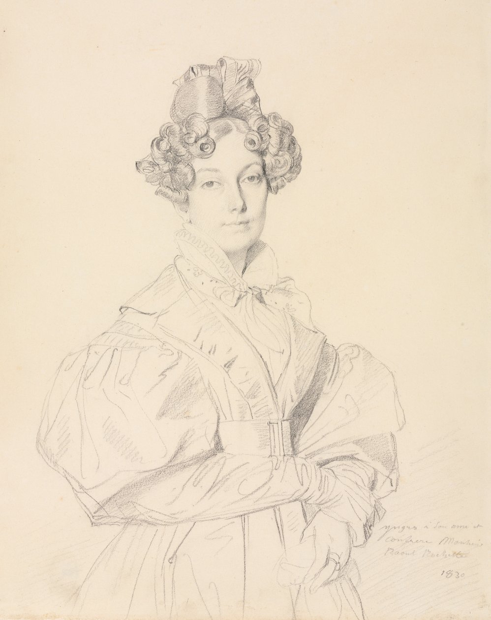 Madame Désiré Raoul-Rochette - Jean Auguste Dominique Ingres