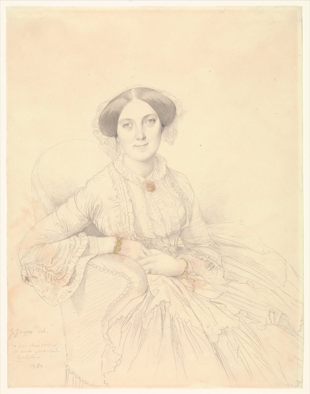 Madame Félix Gallois - Jean Auguste Dominique Ingres