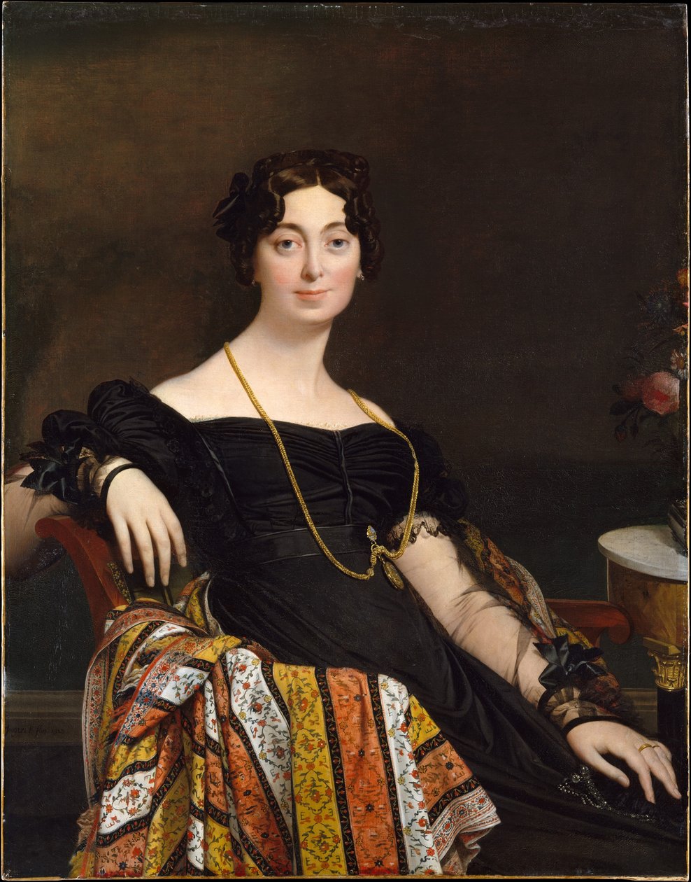 Madame Jacques-Louis Leblanc (Françoise Poncelle, 1788–1839) - Jean Auguste Dominique Ingres