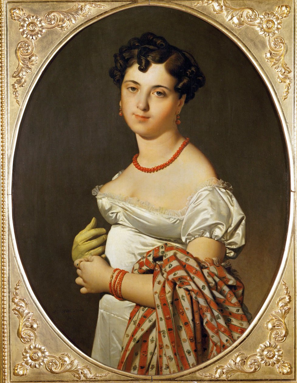 Mme Panckoucke, Cécile Bouchet. Peint à Rome ... - Jean Auguste Dominique Ingres