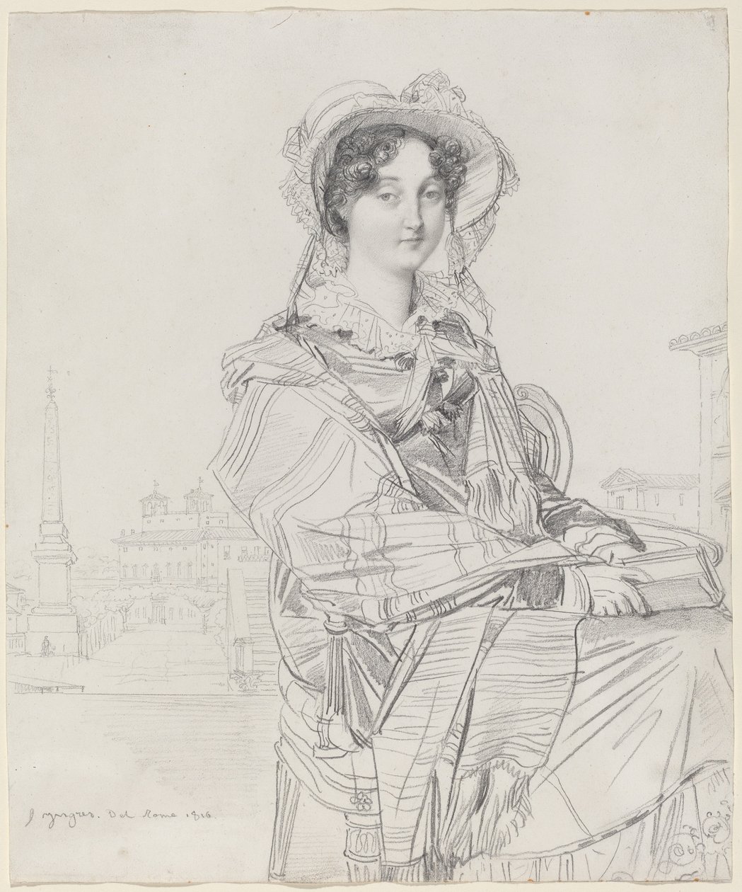 Mme Charles Badham - Jean Auguste Dominique Ingres
