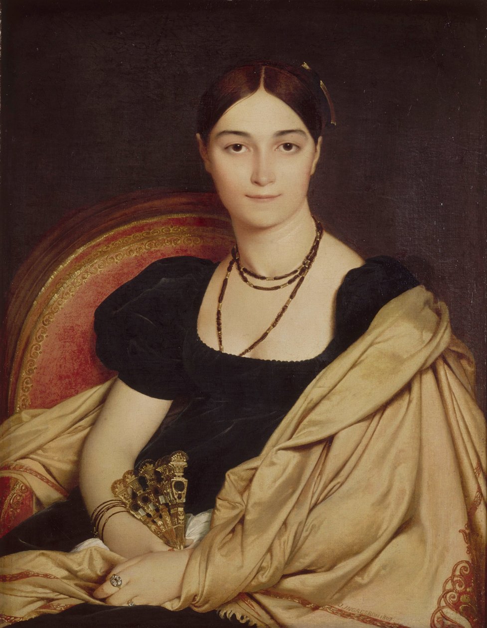 Portrait de Madame Duvaucey - Jean Auguste Dominique Ingres