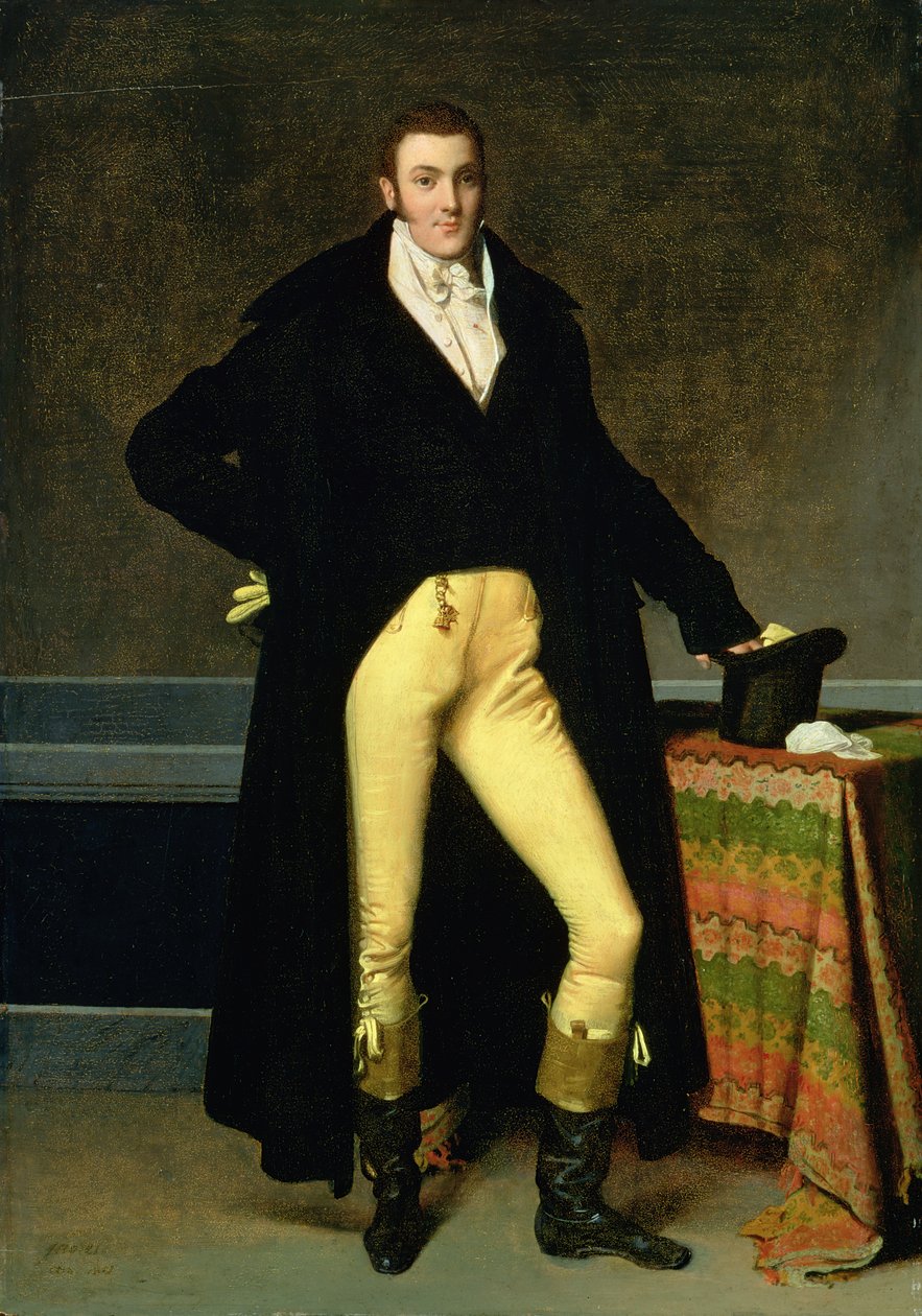 Portrait de Joseph-Antoine de Nogent - Jean Auguste Dominique Ingres