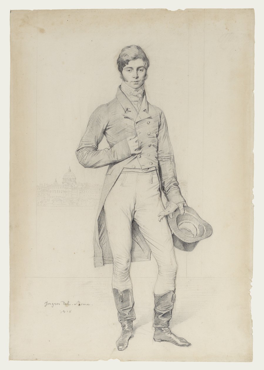 Portrait de Lord Grantham - Jean Auguste Dominique Ingres