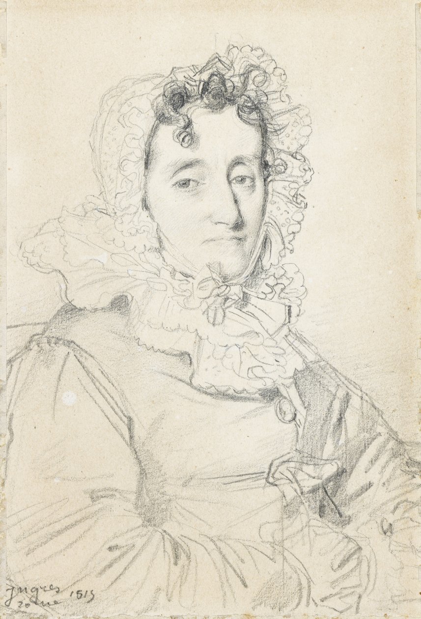 Portrait du Maréchal Koutouzov - Jean Auguste Dominique Ingres