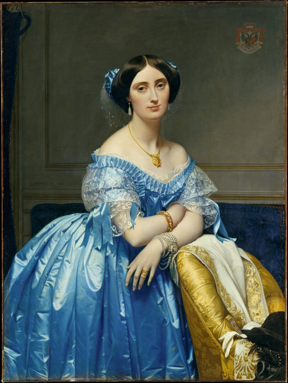 Portrait de la princesse Albert de Broglie - Jean Auguste Dominique Ingres