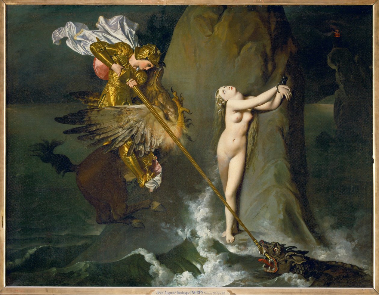 Roger et Angélique, scène de l