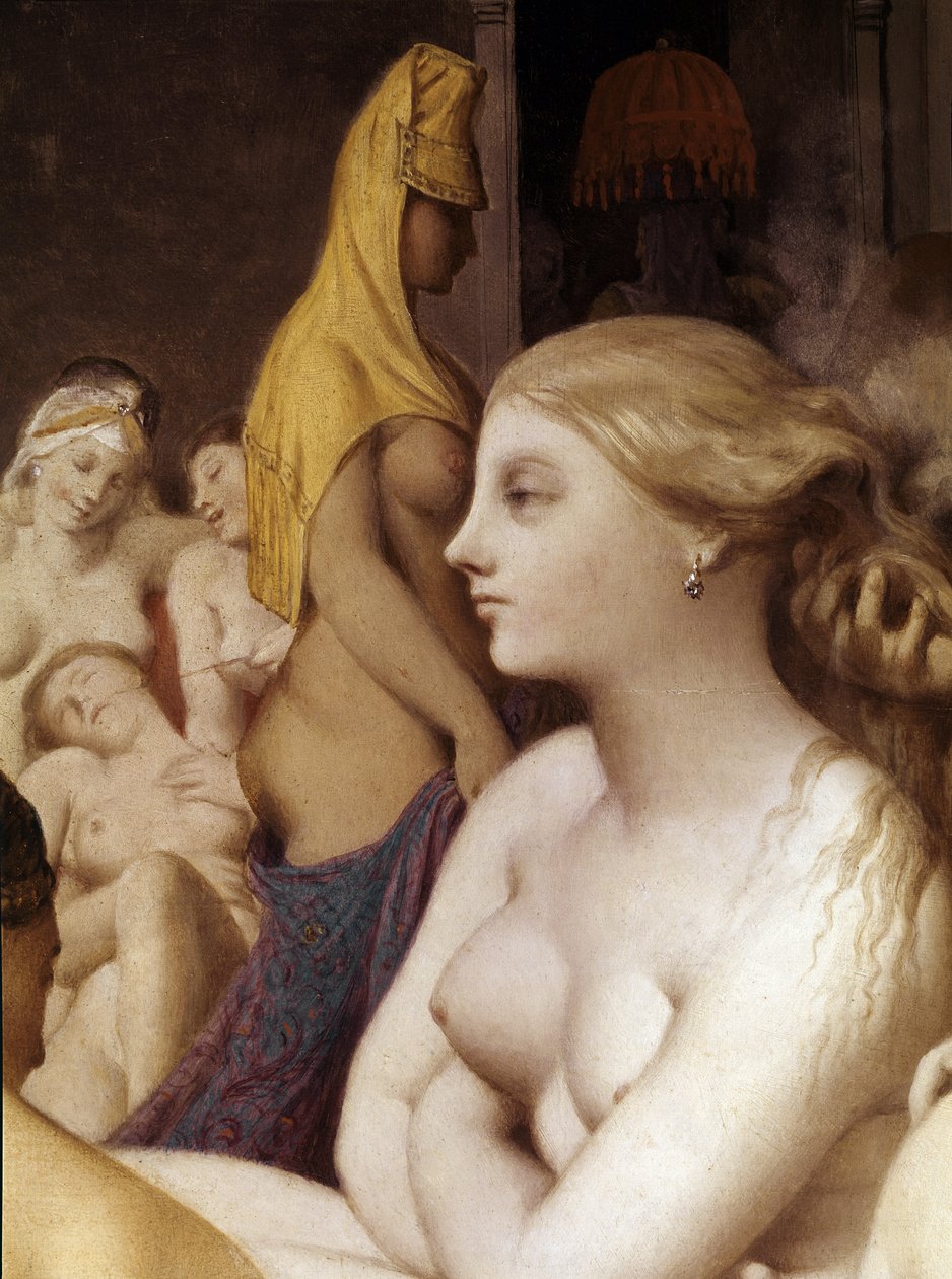 Le bain turc (détail) - Jean Auguste Dominique Ingres