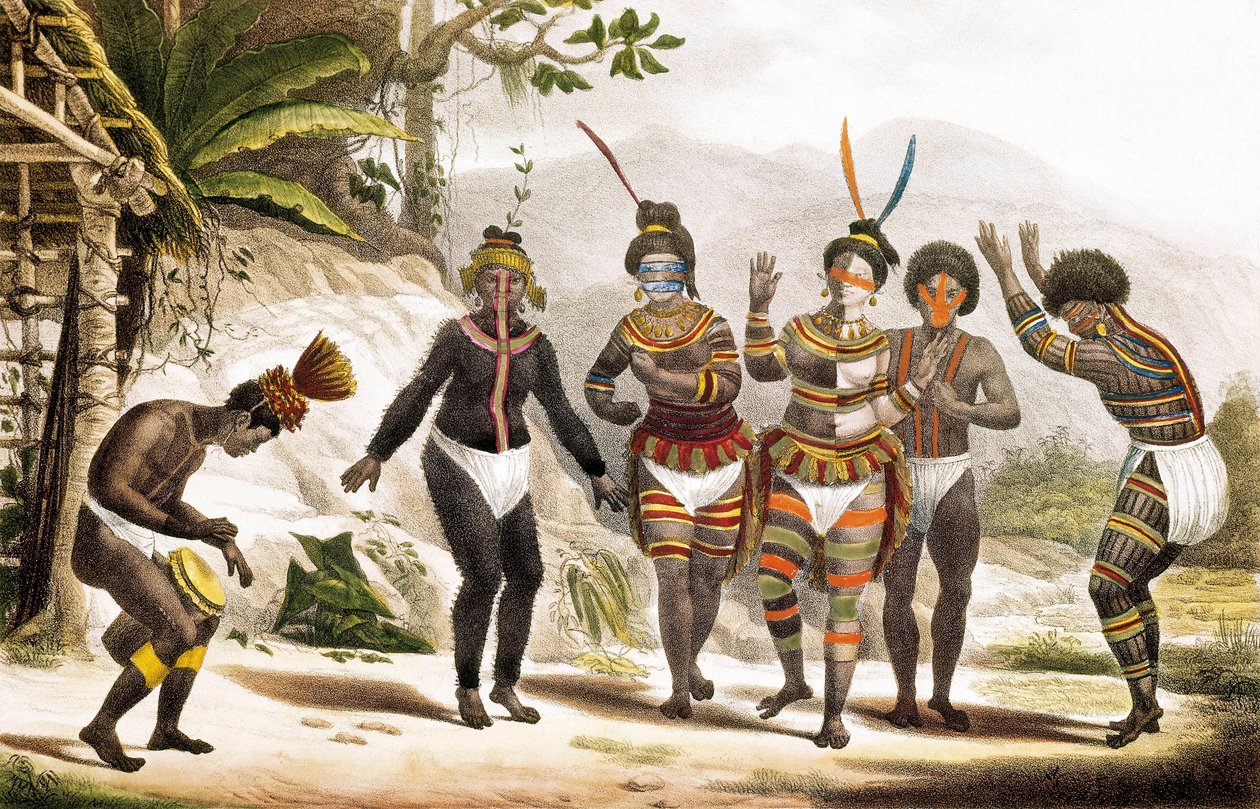 Mission San Jose : Danse des Indiens d