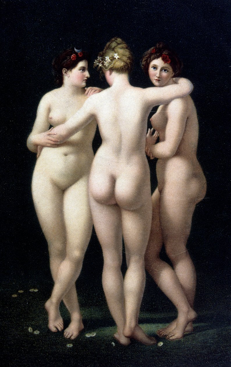 Les trois grâces. Fac-similé de l