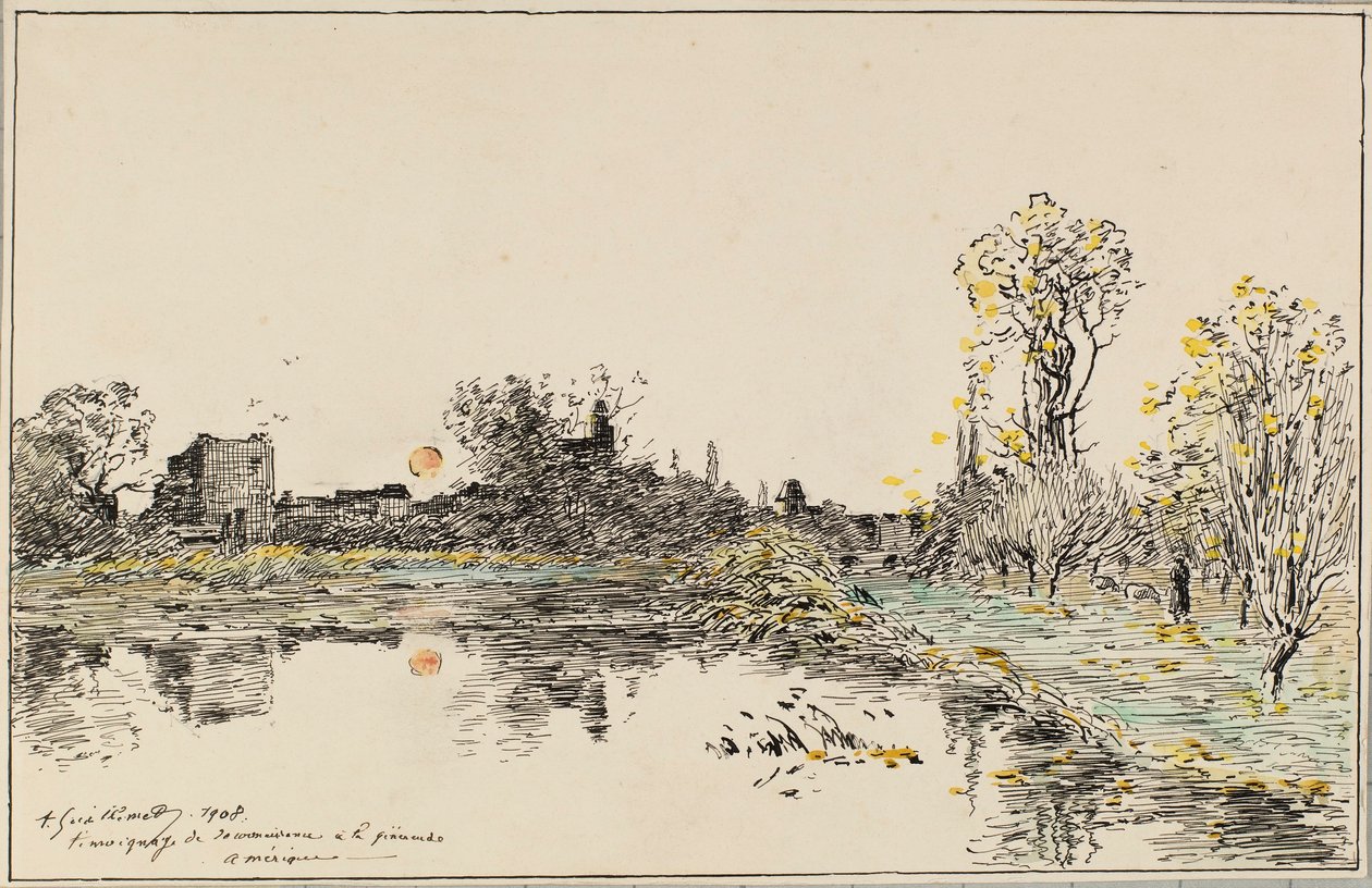 Paysage - Jean Baptiste Antoine Guillemet