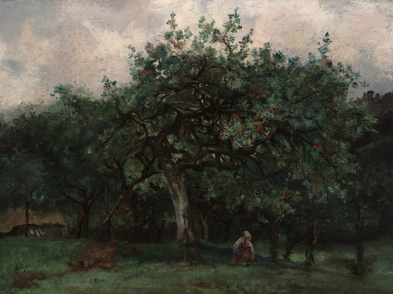 Paysage avec Petite Fille - Jean Baptiste-Antoine Guillemet