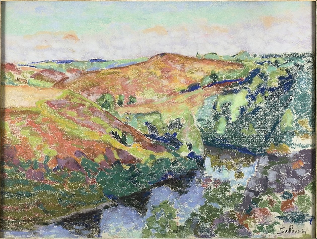Paysage à Crozant, c.1898 - Jean Baptiste Armand Guillaumin