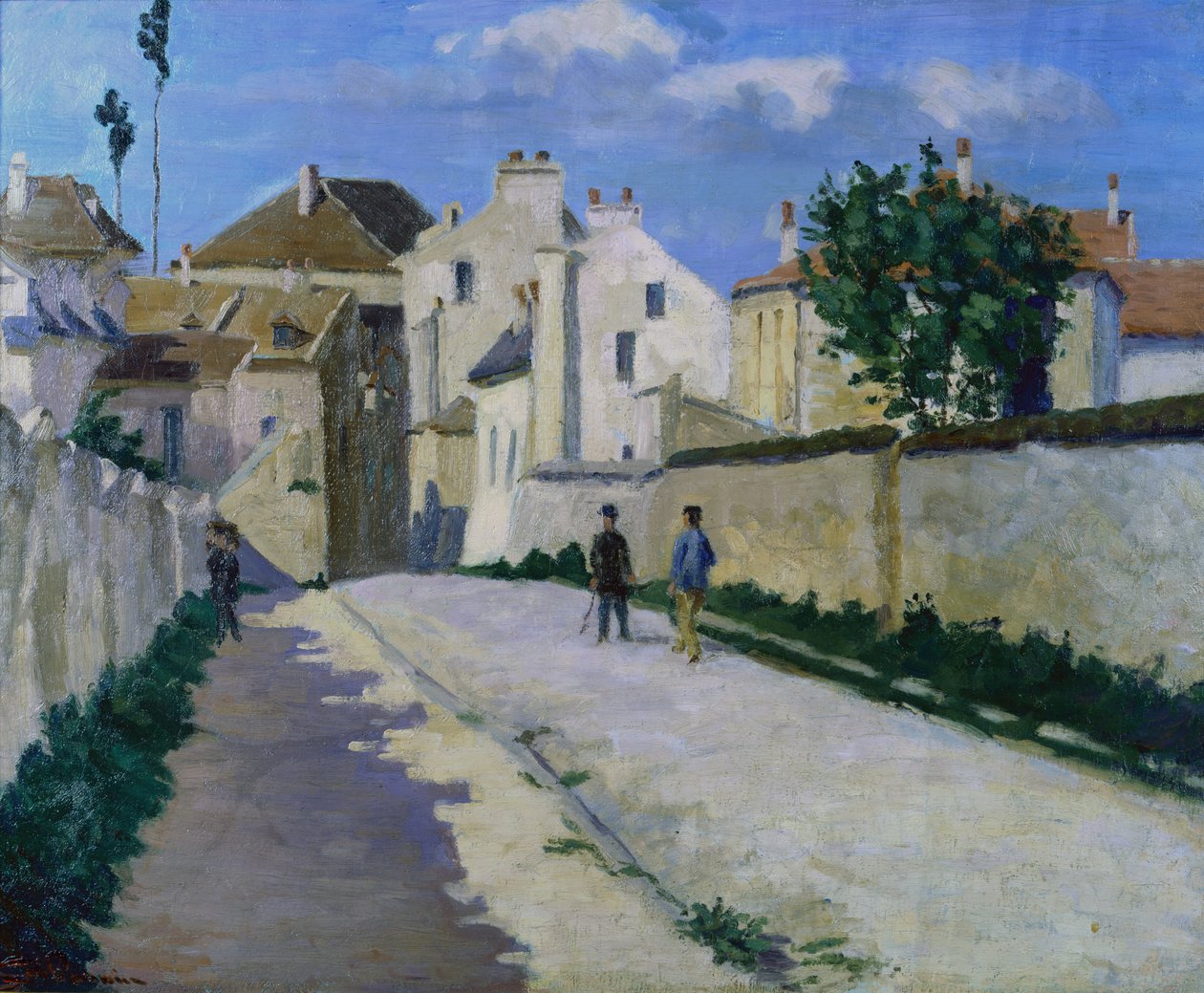 Rue de Clamart à Vanves, c.1873 - Jean Baptiste Armand Guillaumin