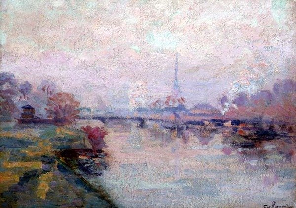 La Seine à Paris - Jean Baptiste Armand Guillaumin