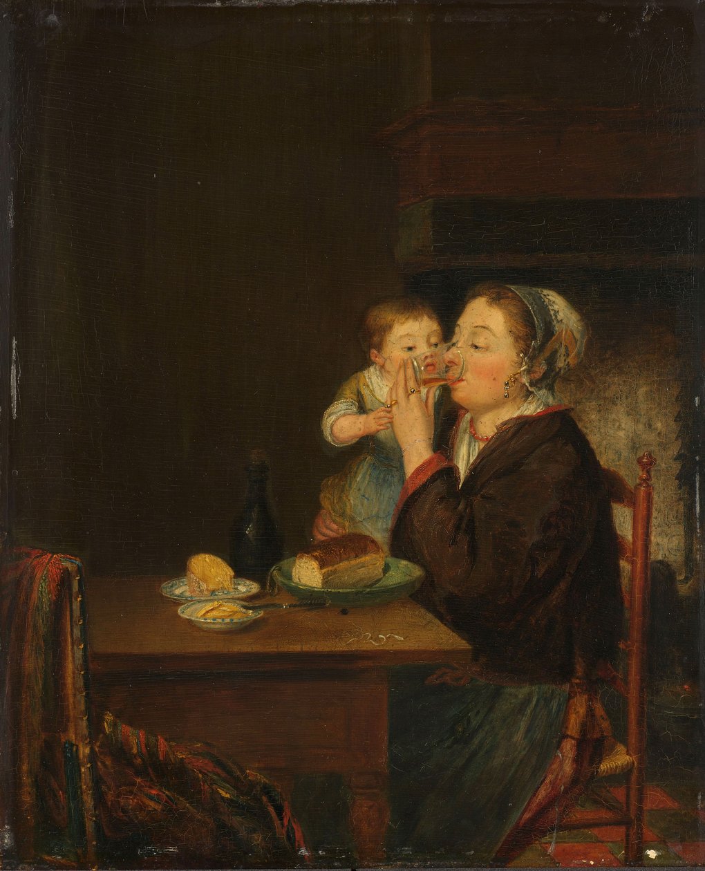 Une mère et son enfant, 1794 - Jean Baptiste Bernard Coclers