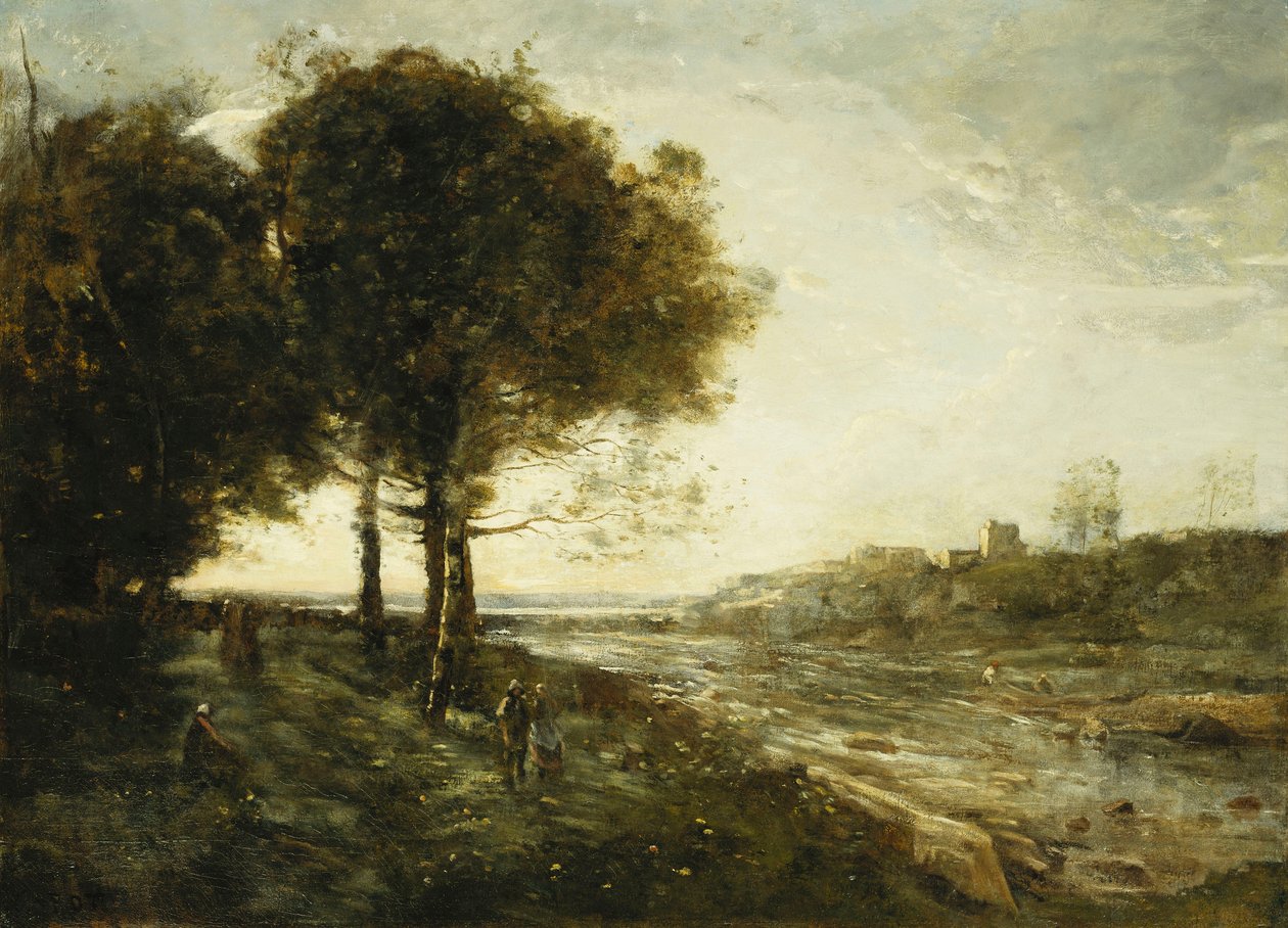 Un torrent dans des Romagnes - Jean-Baptiste-Camille Corot