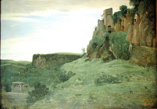 Civita Castellana, vers 1826-27 - Jean Baptiste Camille Corot