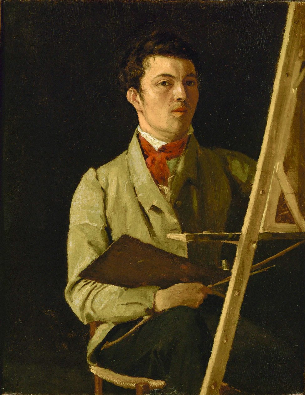 Corot, autoportrait... - Jean Baptiste Camille Corot