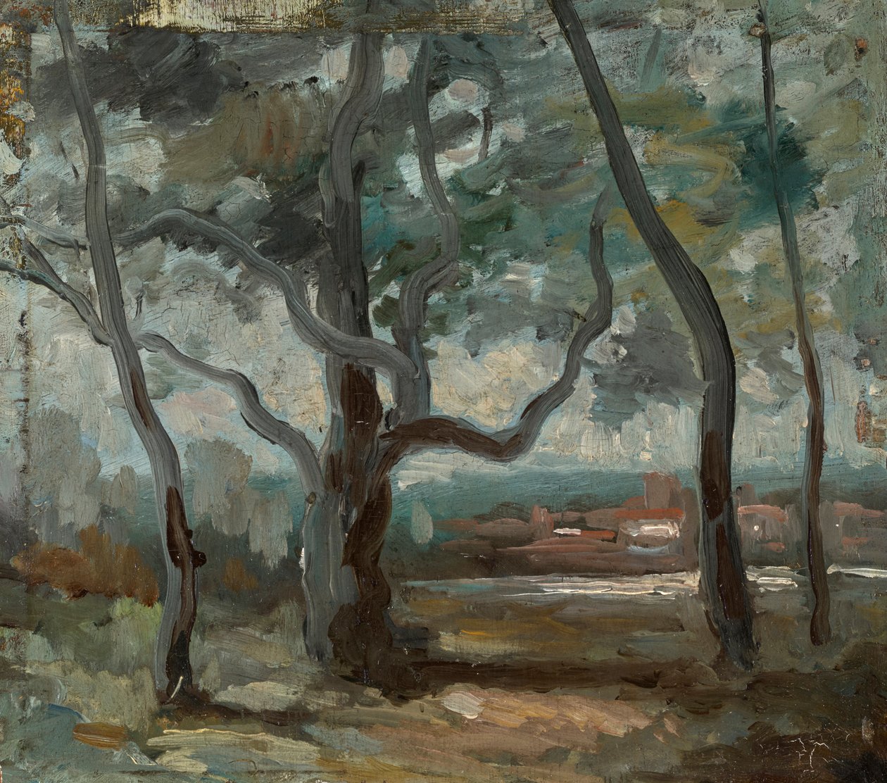 Le Grand Arbre (étude) - Jean Baptiste Camille Corot